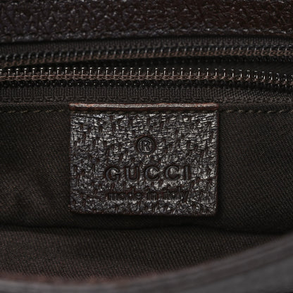 Gucci Monogram Messenger Crossbody Bag Dark Brown 6 of 9