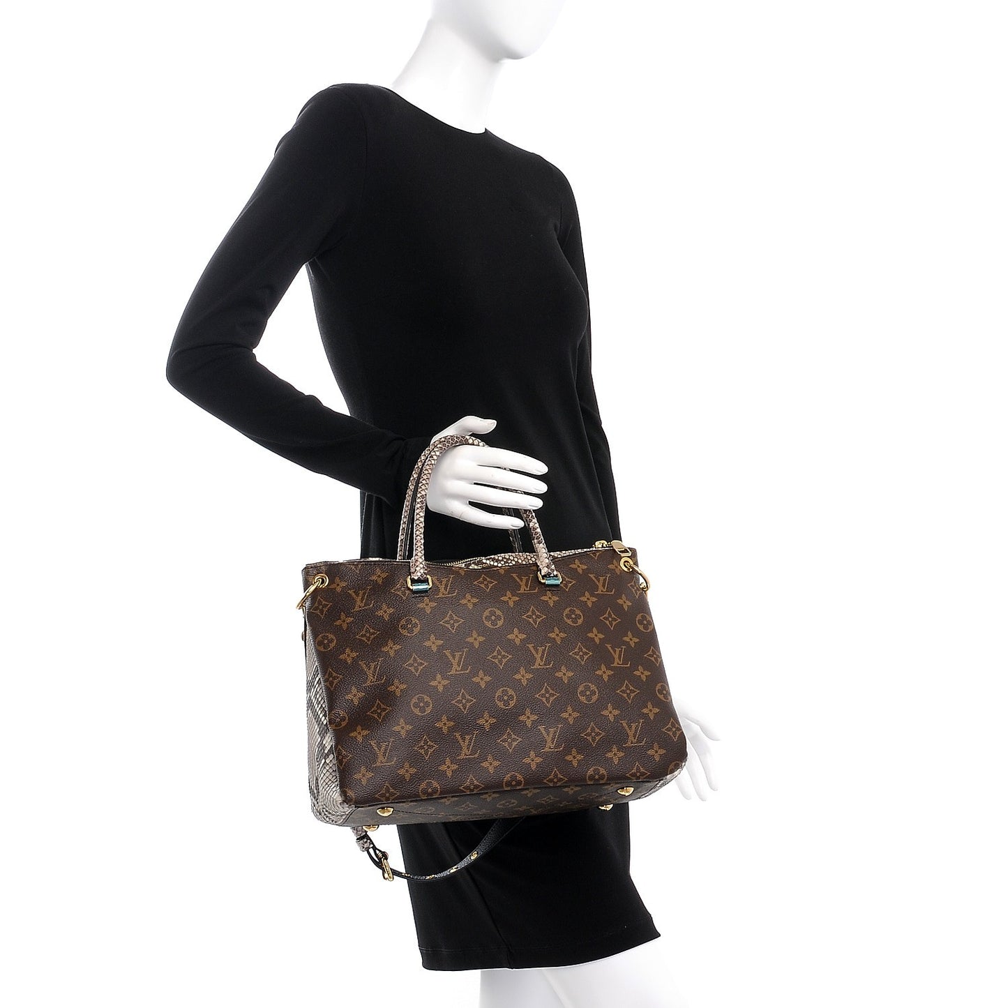 Python Monogram Pallas Black