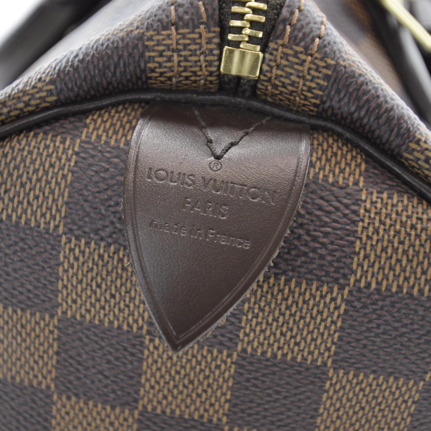 Louis Vuitton Damier Ebene Speedy 30 5 of 9