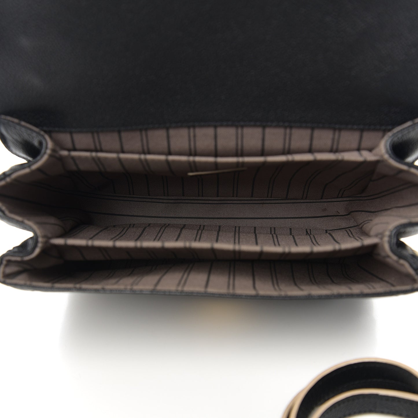 Empreinte Braided Pochette Metis Black