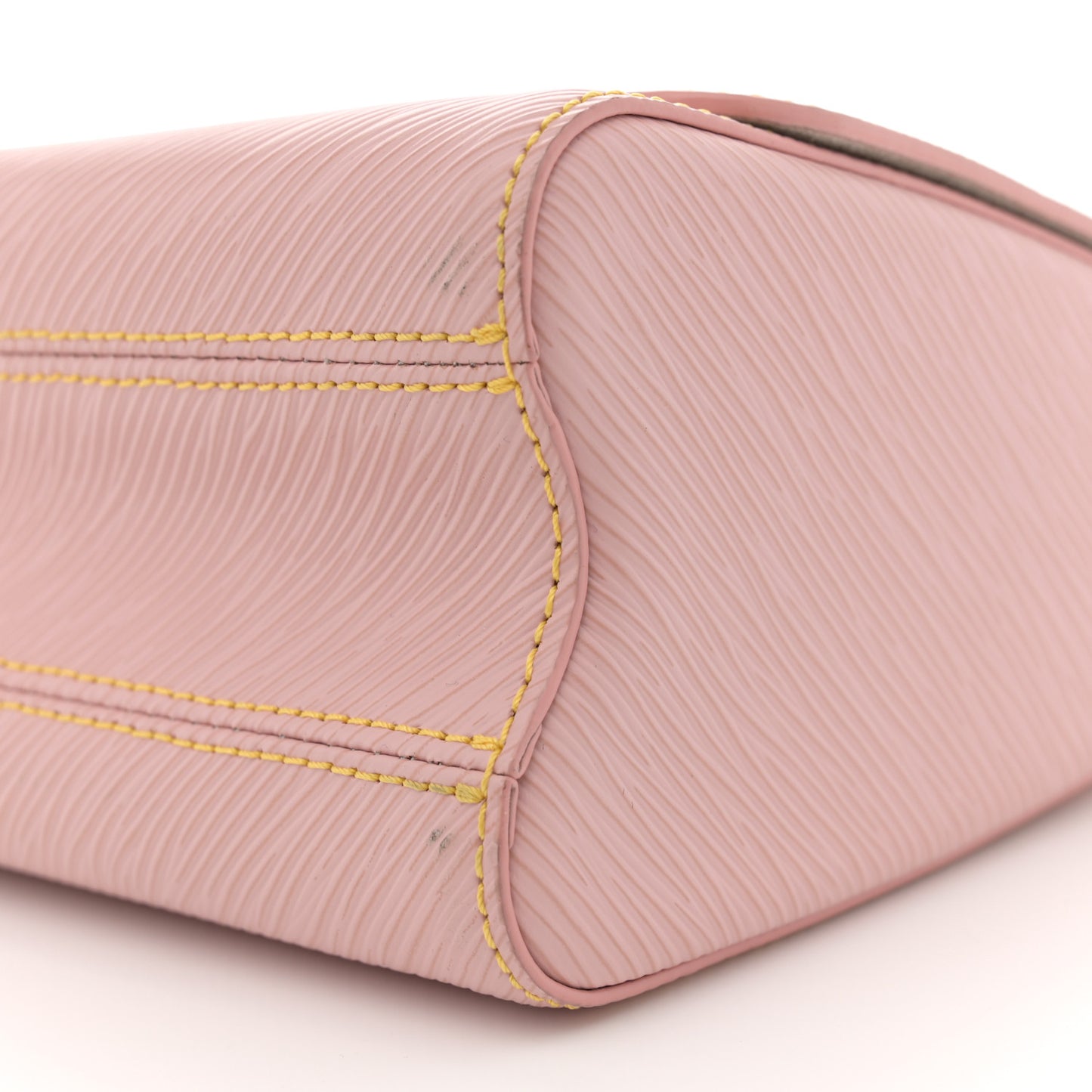 Epi Twist Shoulder Bag MM Rose Ballerine