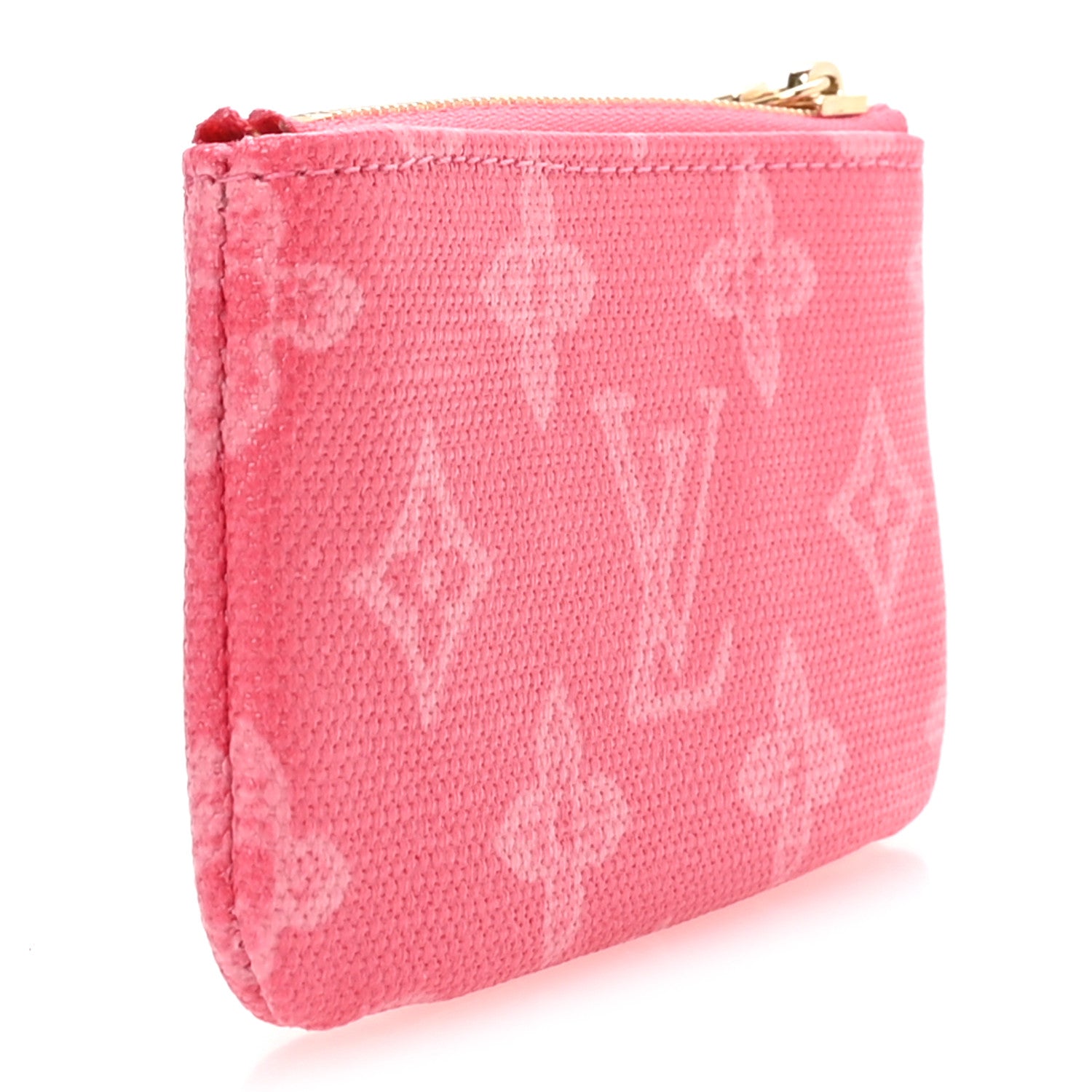 Louis Vuitton Monogram Origine Key Pouch Rose Ruban 3 of 8
