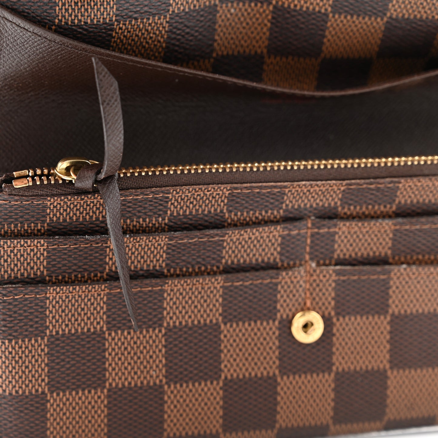 Damier Ebene Emilie Wallet