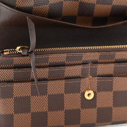 Louis Vuitton Damier Ebene Emilie Wallet 8 of 9