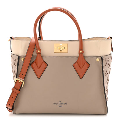Louis Vuitton Calfskin Monogram Tufting On My Side Galet 1 of 12