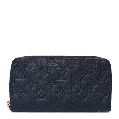 Louis Vuitton Empreinte Zippy Organizer Wallet Black 1 of 7