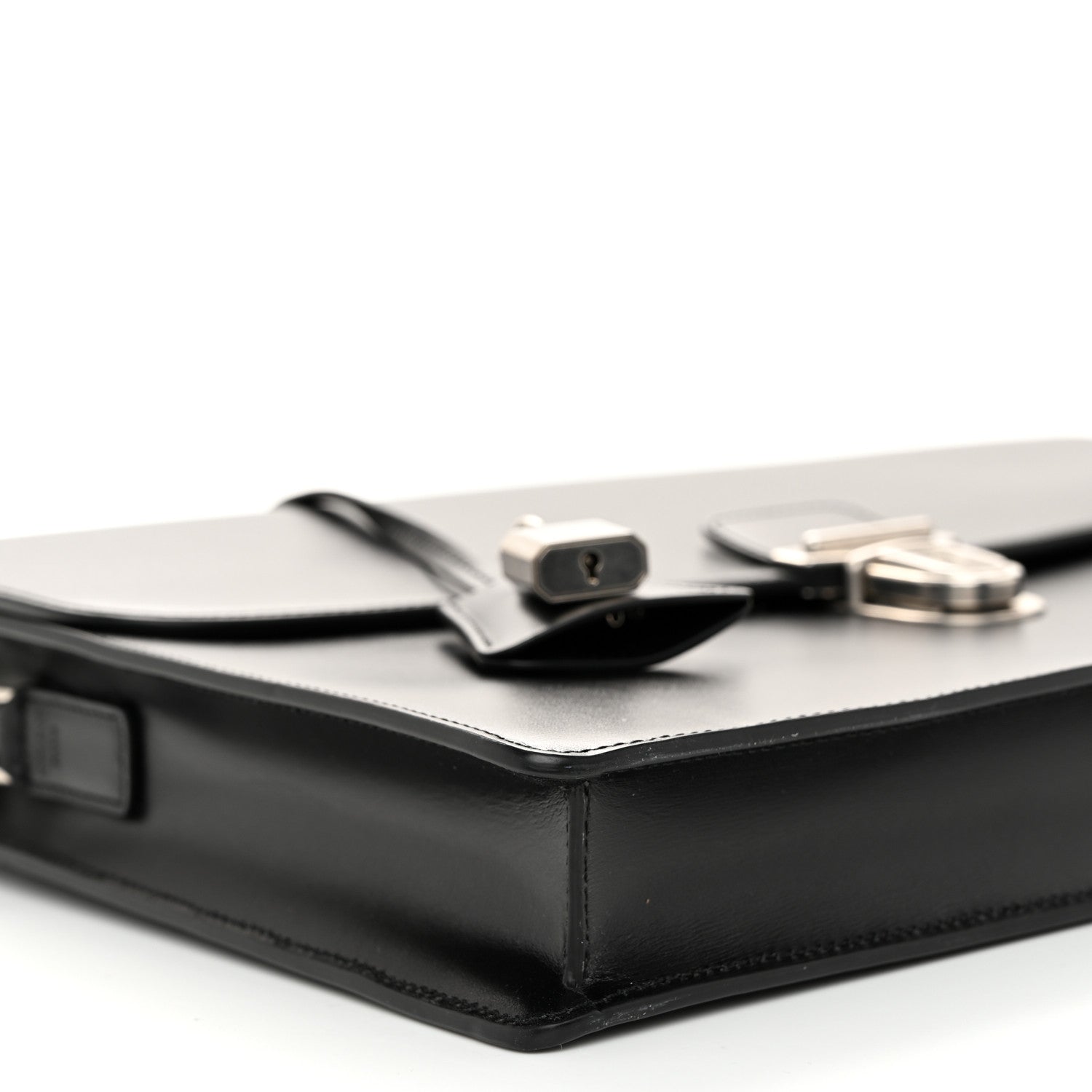 Celine Box Cartable Medium Briefcase Black 9 of 10