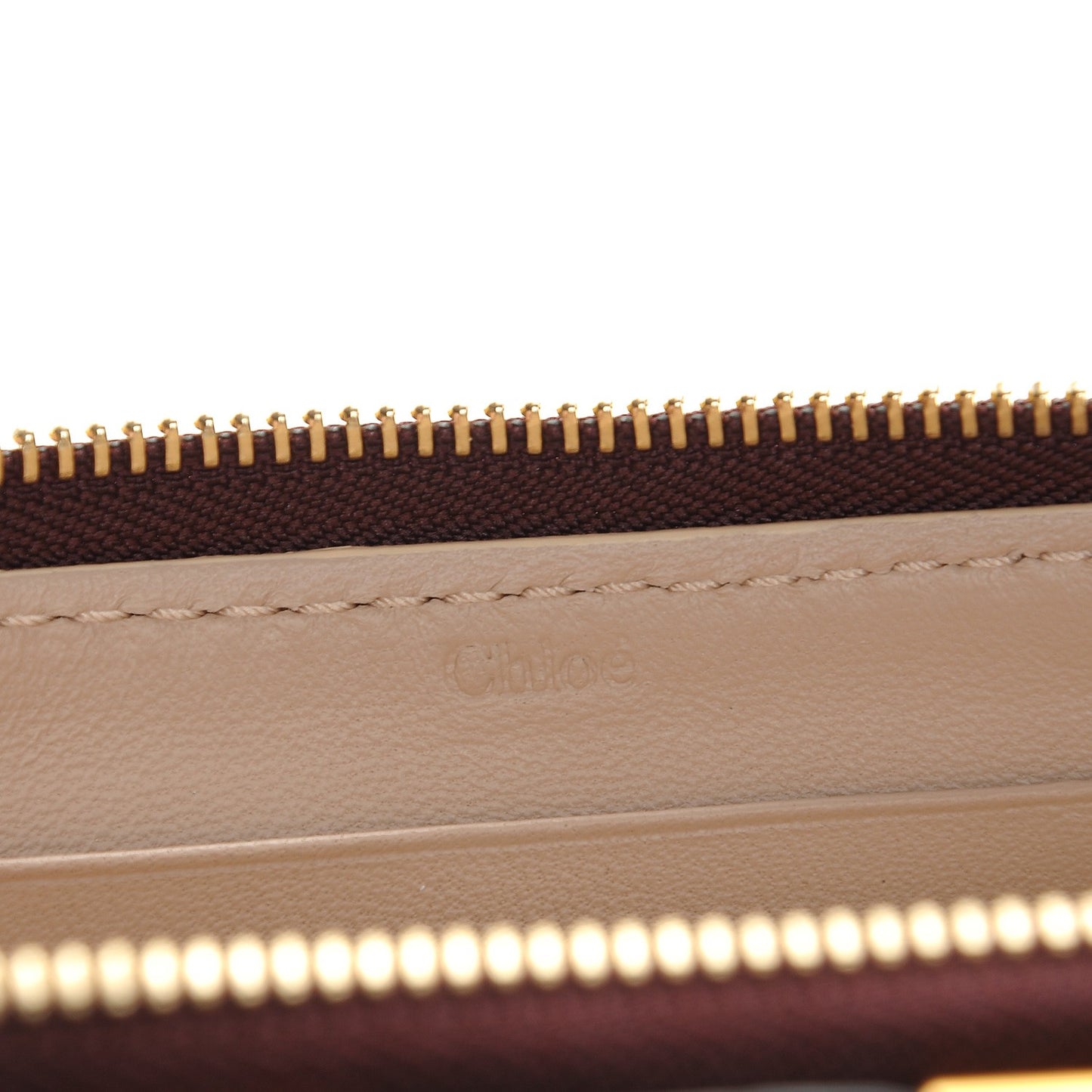 Grained Calfskin Marcie Long Zip Around Wallet Dark Velvet