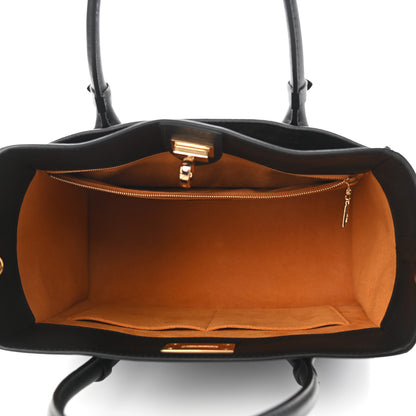 Louis Vuitton Calfskin Monogram Tufting On My Side Black 5 of 9