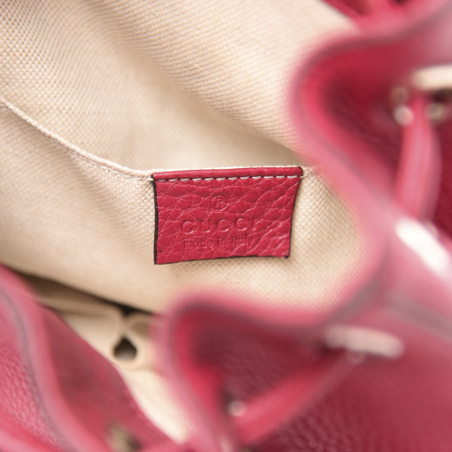 Cellarius Calfskin Small Bamboo Backpack Petunia