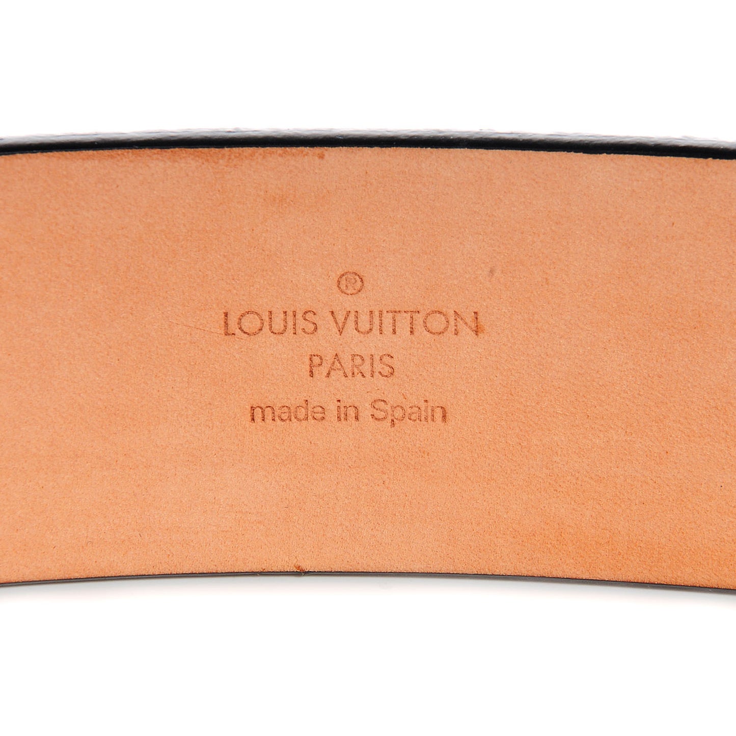 Utah Leather LV Inventeur 40mm Belt Black 110 44