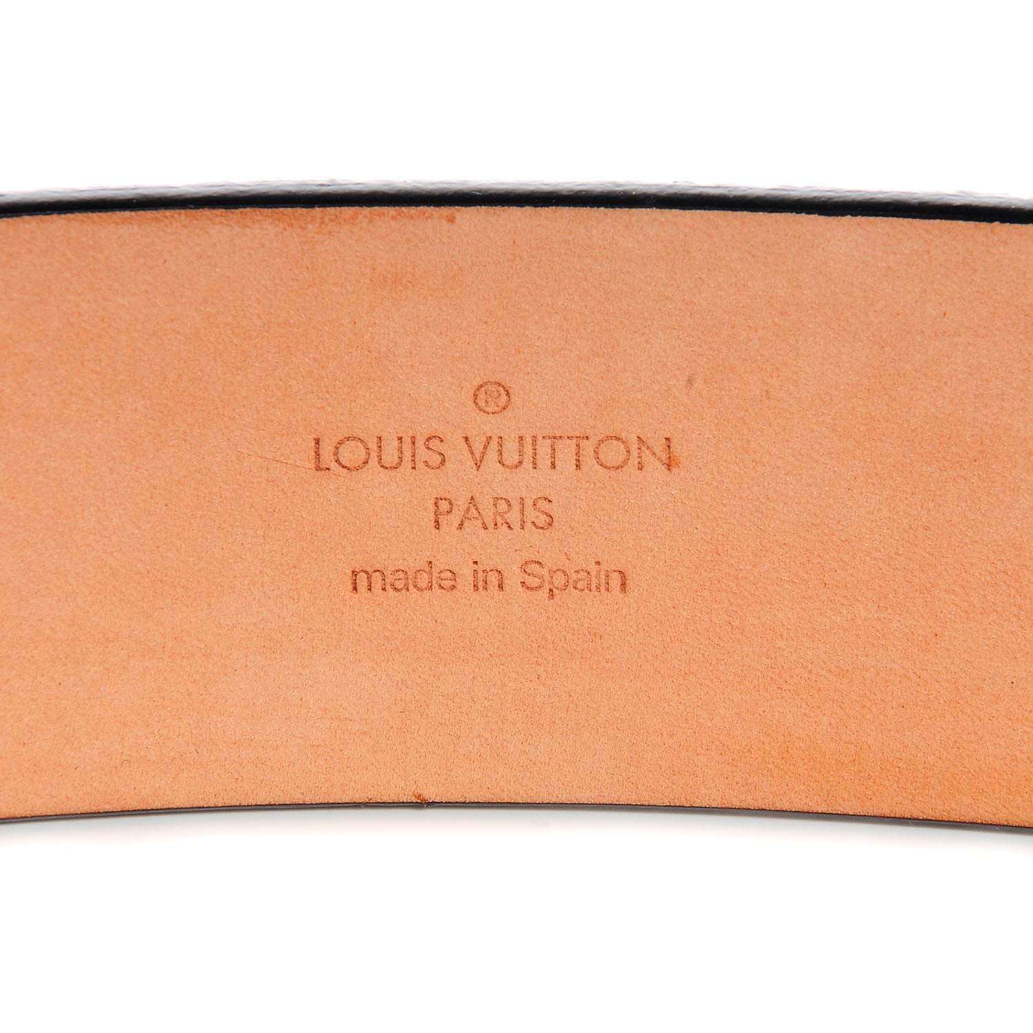 Louis Vuitton Utah Leather LV Inventeur 40mm Belt Black 110 44 4 of 7
