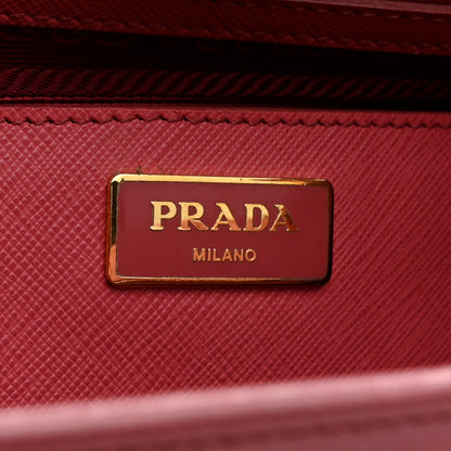 Prada Saffiano Lux 2way Tote Tamaris Camelia 6 of 10