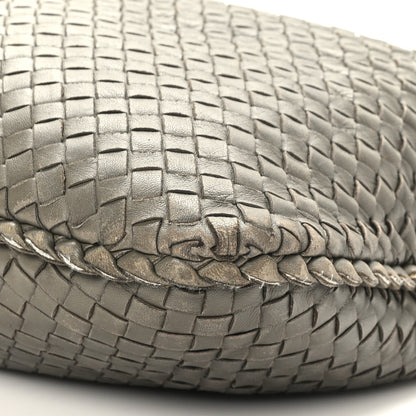 Bottega Veneta Nappa Intrecciato Medium Veneta Hobo Grey 8 of 9
