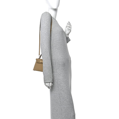 Hermes Epsom Mini Kelly Sellier 20 Poussiere 2 of 10