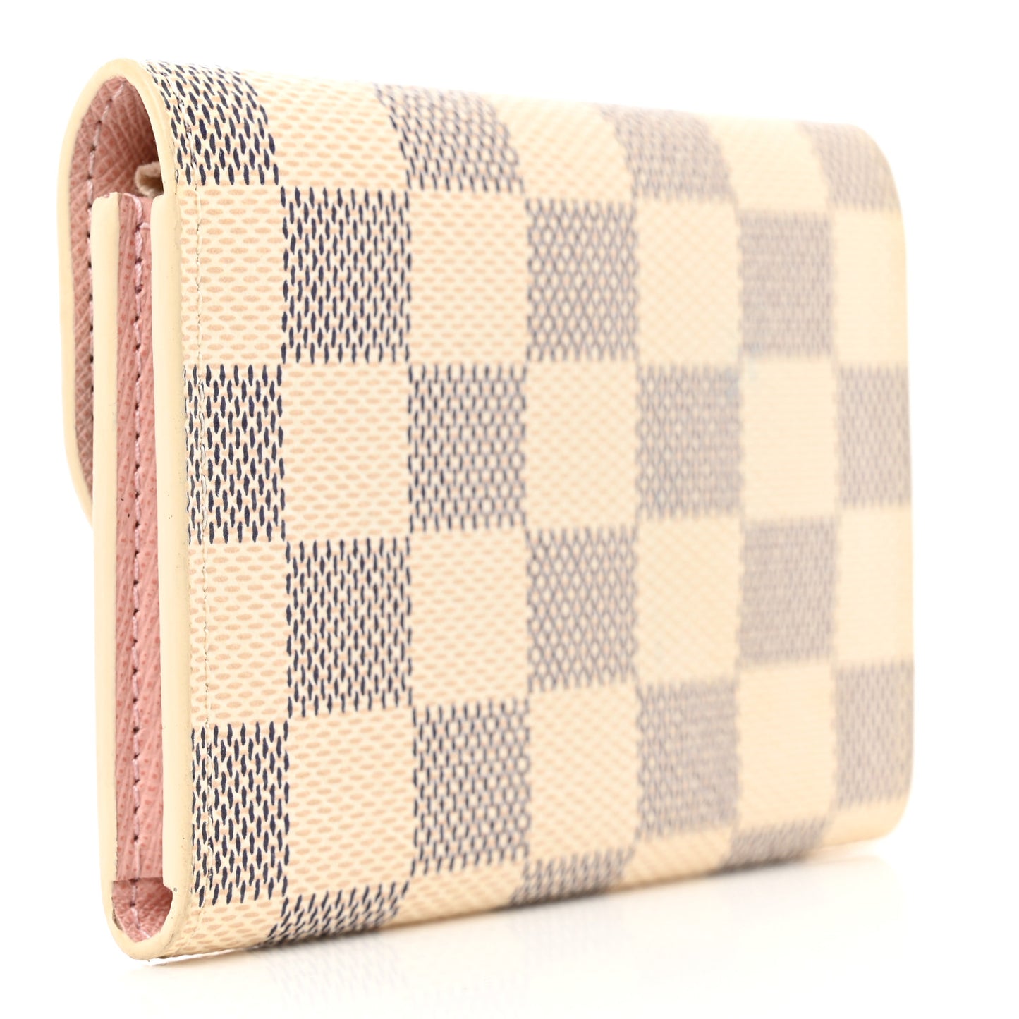 Damier Azur Rosalie Coin Purse Rose Ballerine