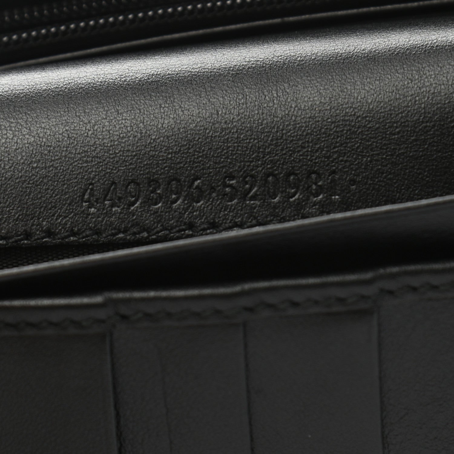 Gucci Soft Microguccissima Continental Wallet Black 7 of 7