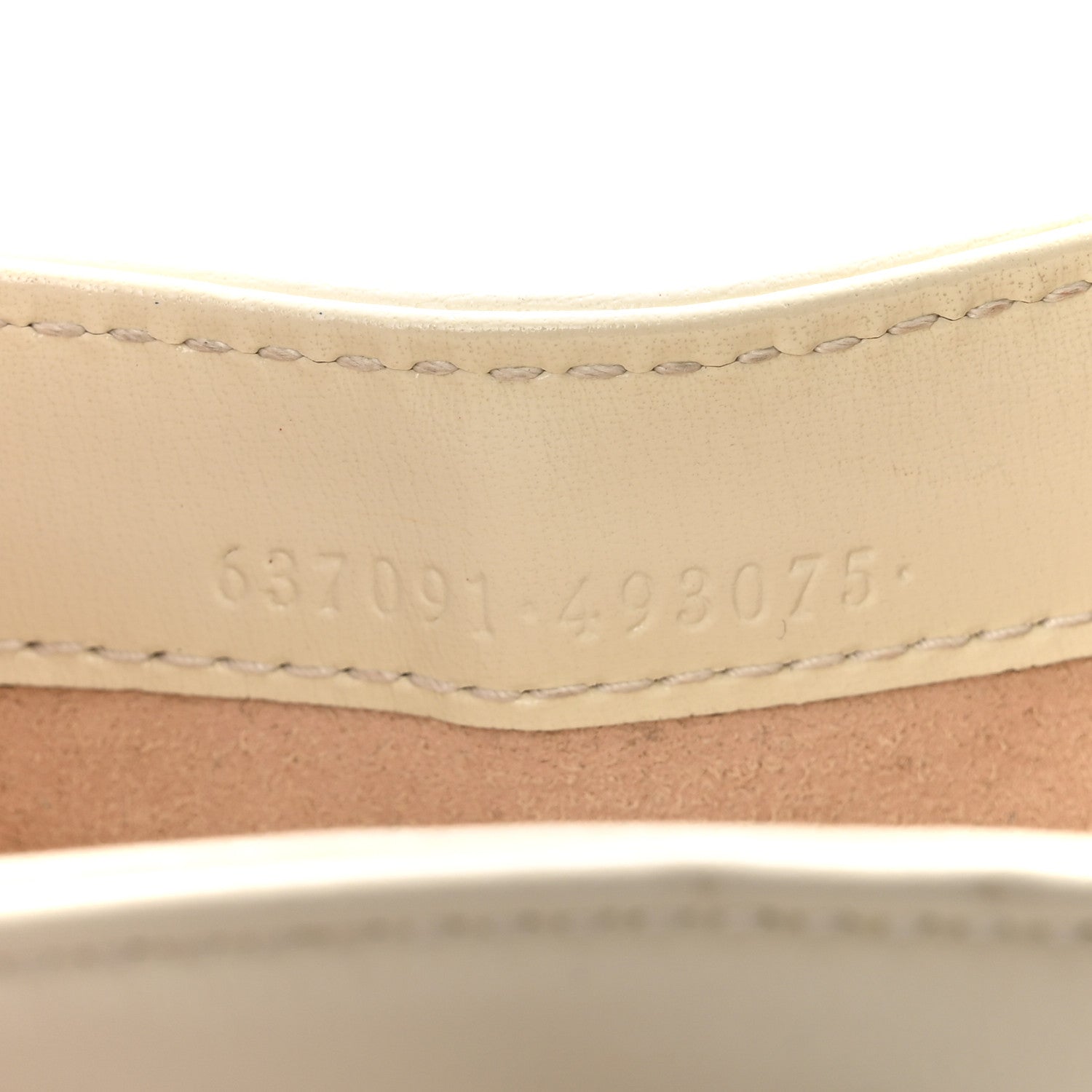 Gucci Boarded Dyana Lux Calfskin Mini Jackie 1961 Hobo Mystic White 7 of 16