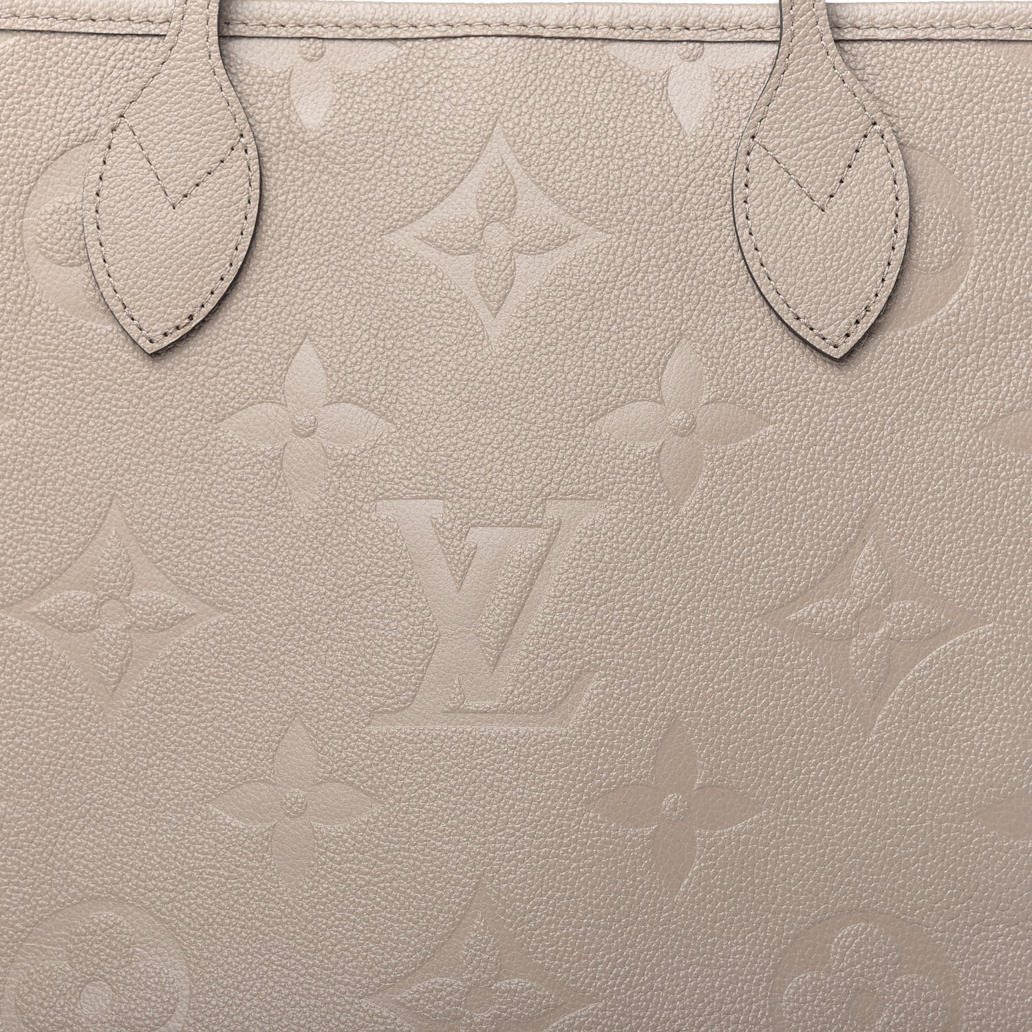 Louis Vuitton Empreinte Monogram Giant Neverfull MM Tourterelle 9 of 9
