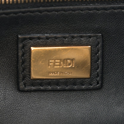 Fendi Nappa Mini Peekaboo Iconic Satchel Black 7 of 15