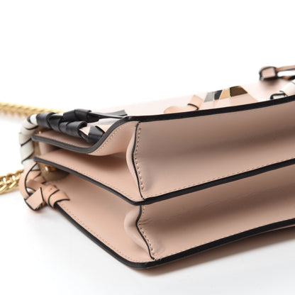 Fendi Vitello Liberty Whipstitch Bow Small Kan I Shoulder Bag Plaster Multicolor 6 of 11