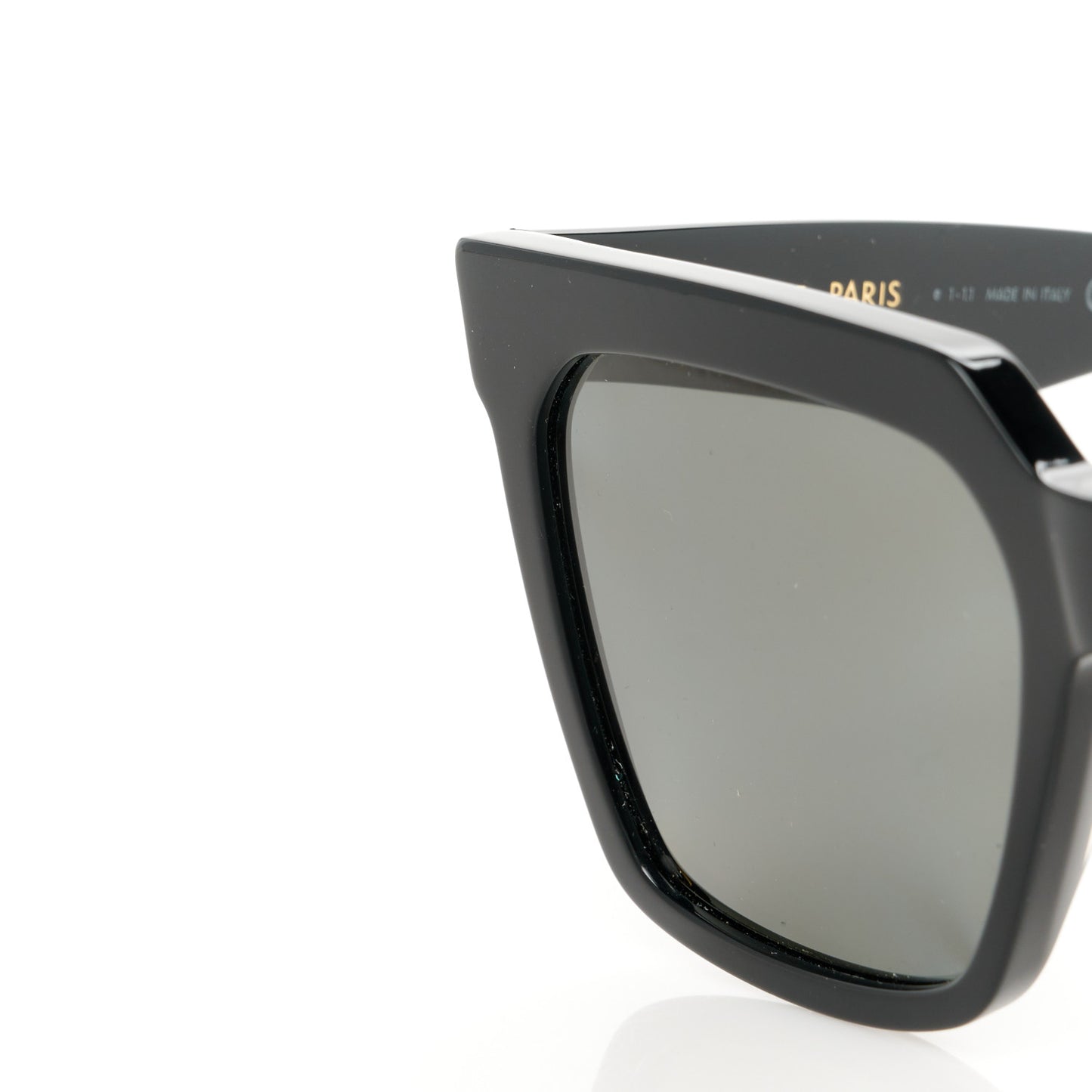Acetate Polarized Oversized Sunglasses CL4055IN Black