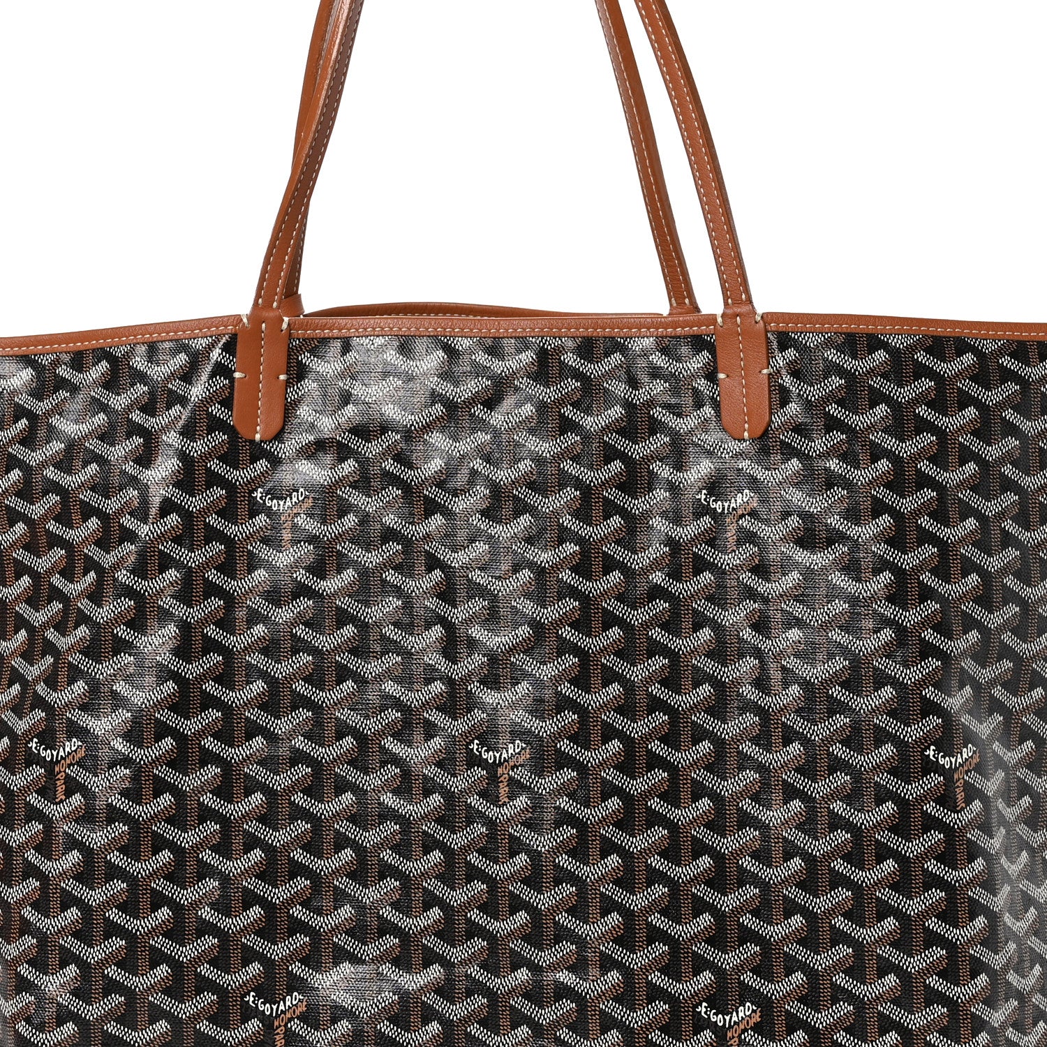 Goyard Goyardine Saint Louis GM Black Gold 9 of 12