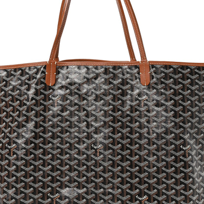 Goyard Goyardine Saint Louis GM Black Gold 9 of 12