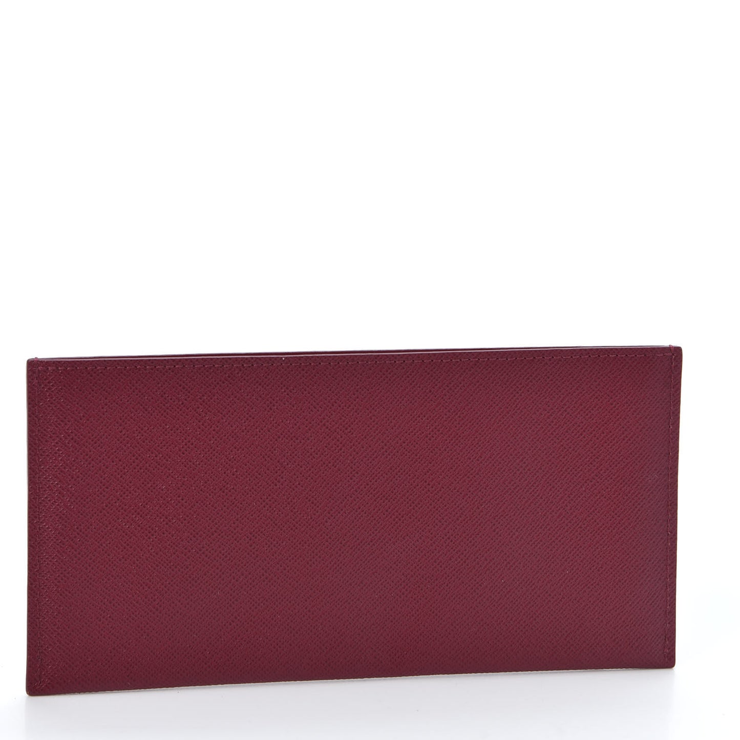 Calfskin Felicie Card Holder Insert Fuchsia