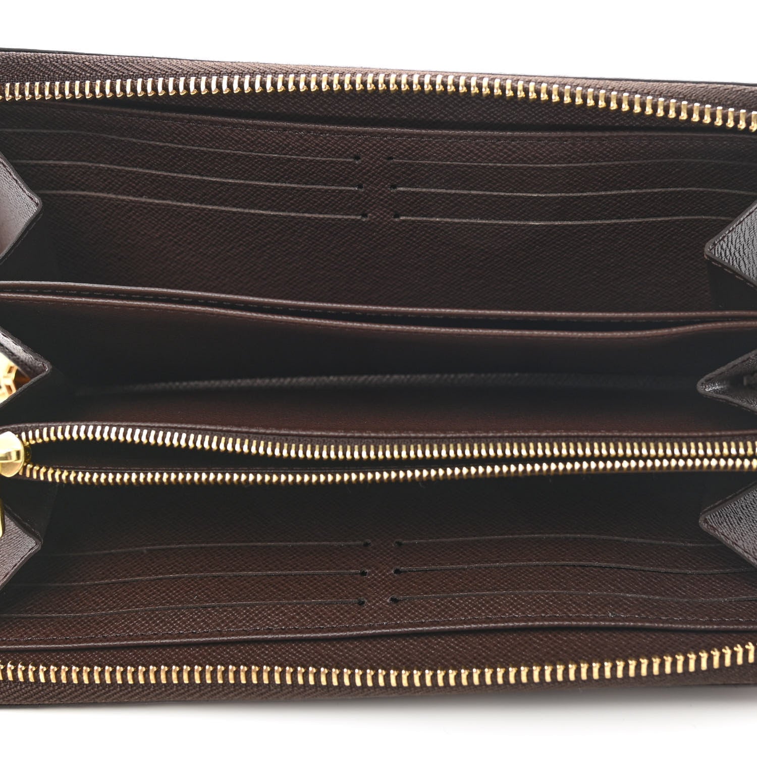 Louis Vuitton Damier Ebene Zippy Wallet 5 of 7