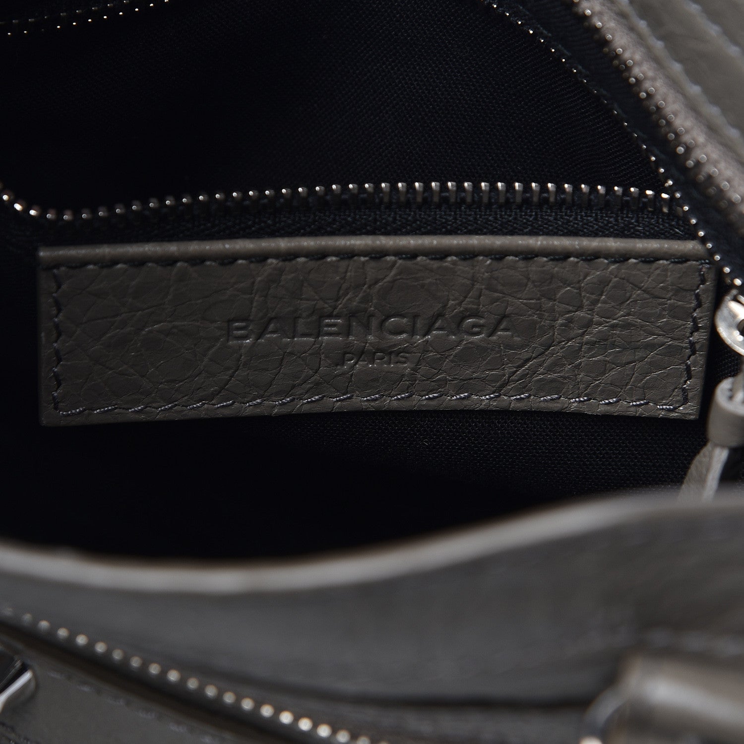 Balenciaga Agneau Classic Silver Hardware Mini City Beige Liege 7 of 13