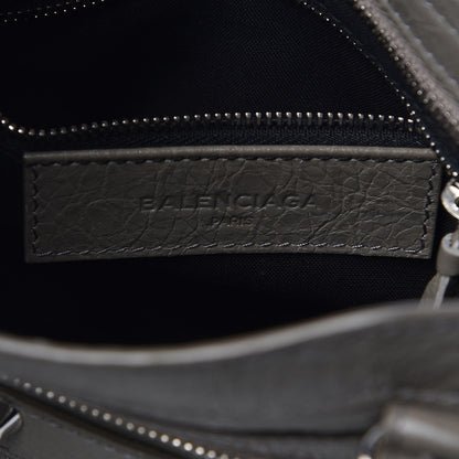 Balenciaga Agneau Classic Silver Hardware Mini City Beige Liege 7 of 13