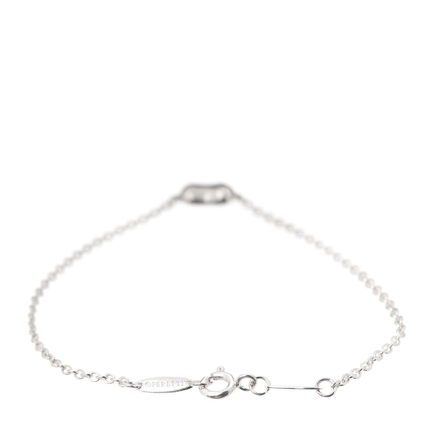Tiffany Sterling Silver 9mm Elsa Peretti Bean Bracelet 3 of 6