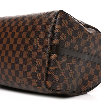 Louis Vuitton Damier Ebene Speedy Bandouliere 35 9 of 9