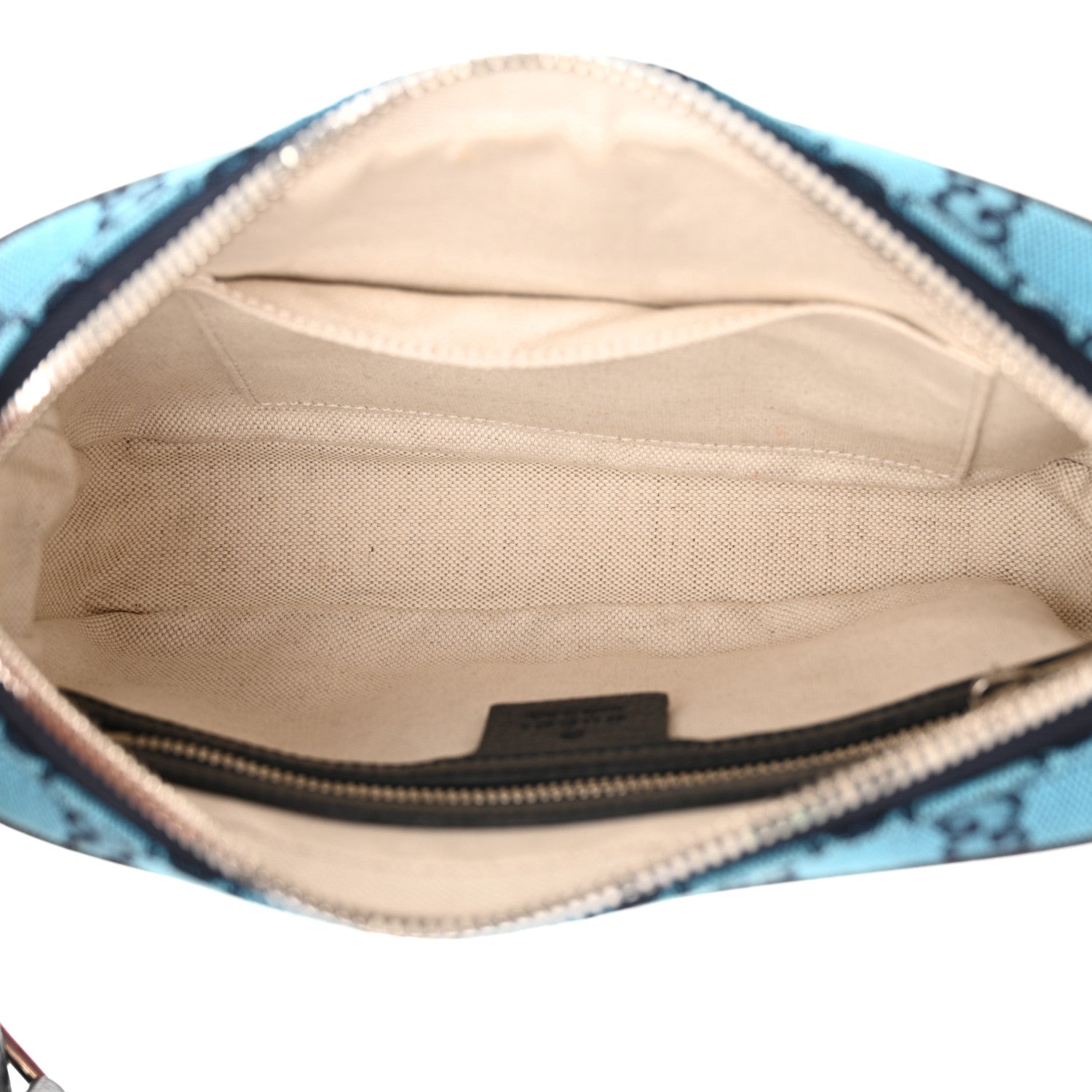 Gucci Monogram Multicolor Retro Interlocking G Belt Bag 95 38 Blue Rainbow Light Blue 5 of 10