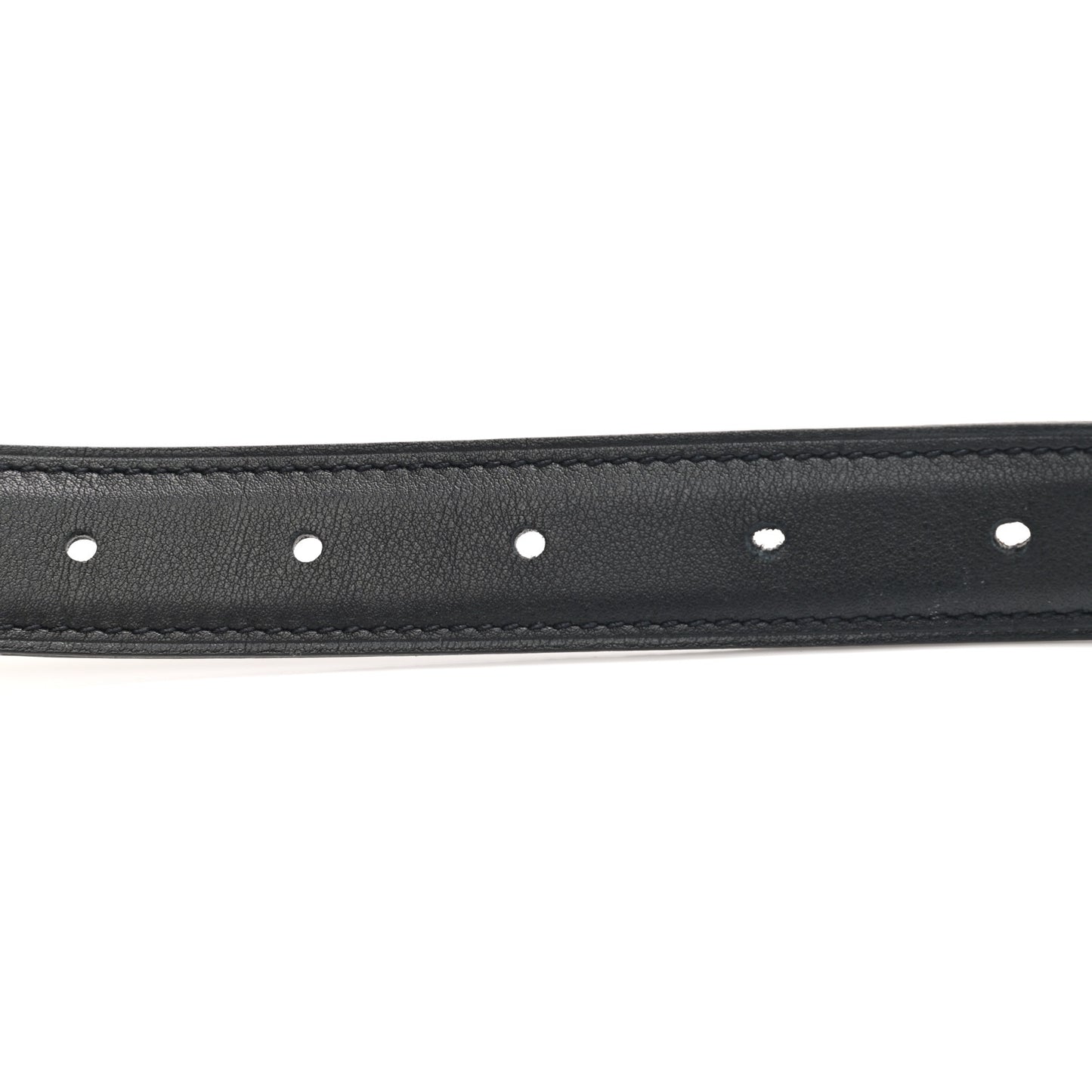 Swift Epsom 24mm Mini Constance H Belt 95 Black Etoupe