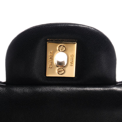 Chanel Lambskin Jumbo Single Flap Black 5 of 8