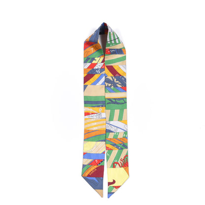 Hermes Silk Astrologie Nouvelle Twilly 4 of 5