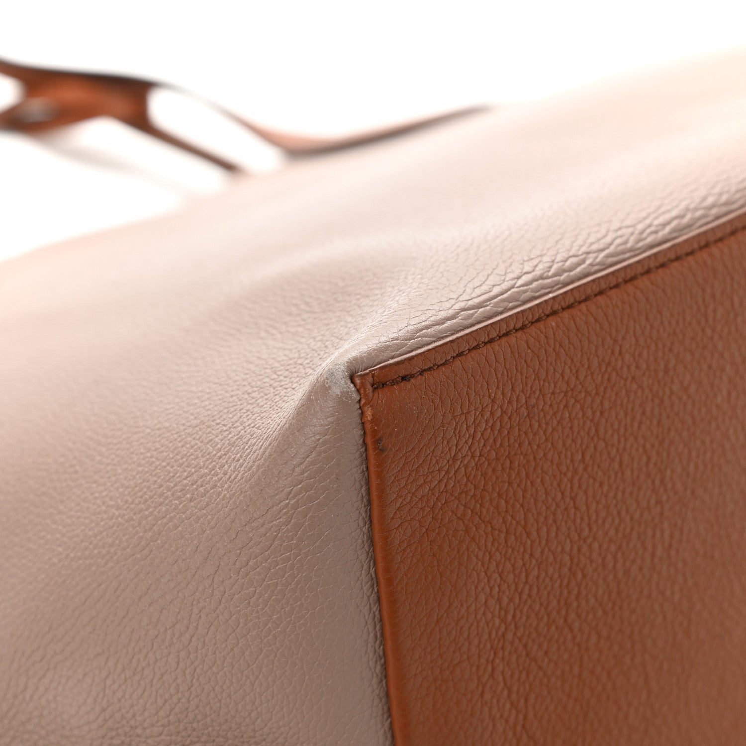 Louis Vuitton Calfskin Lockme Go Tote Vison 11 of 16