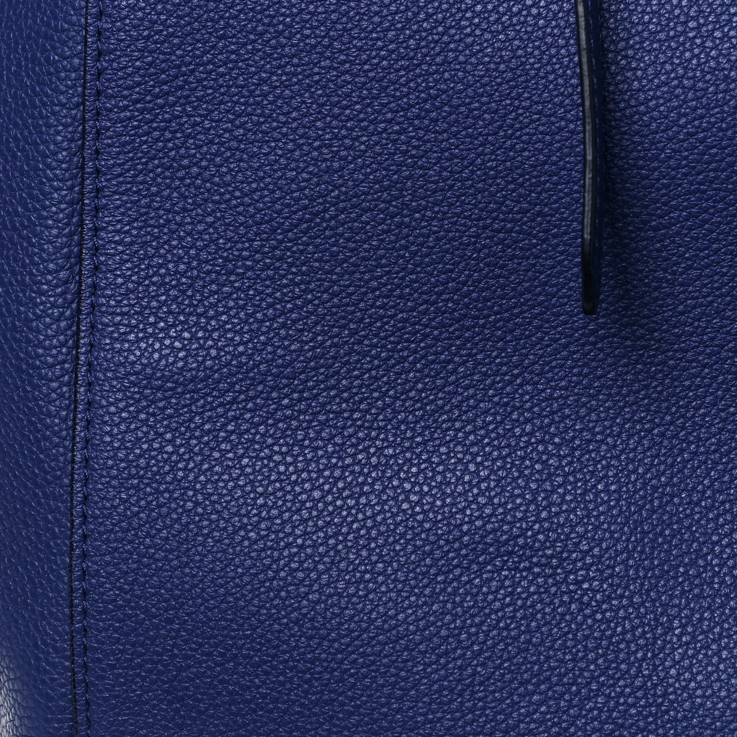 Soft Grained Calfskin Medium Belt Cabas Phantom Indigo