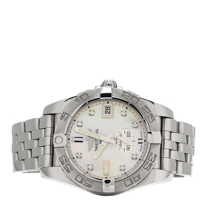 Breitling Stainless Steel Diamond Mother of Pearl 36mm Galactic Automatic Watch A37330 2 of 6
