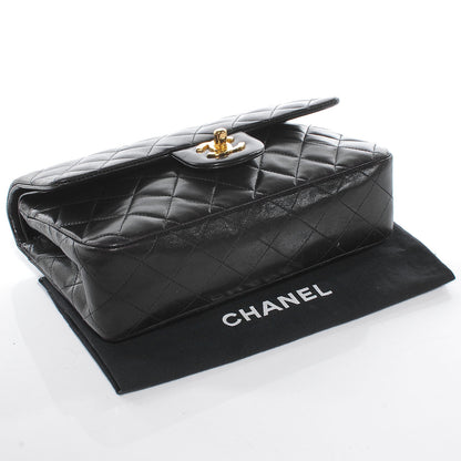 Chanel Lambskin Quilted Small Double Flap Black 4 of 8