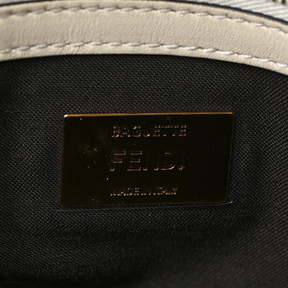 Fendi Vitello Burro Chinese Valentines Day Karligraphy Embroidered Baguette 1997 Pana Rosso Cardinale 8 of 18