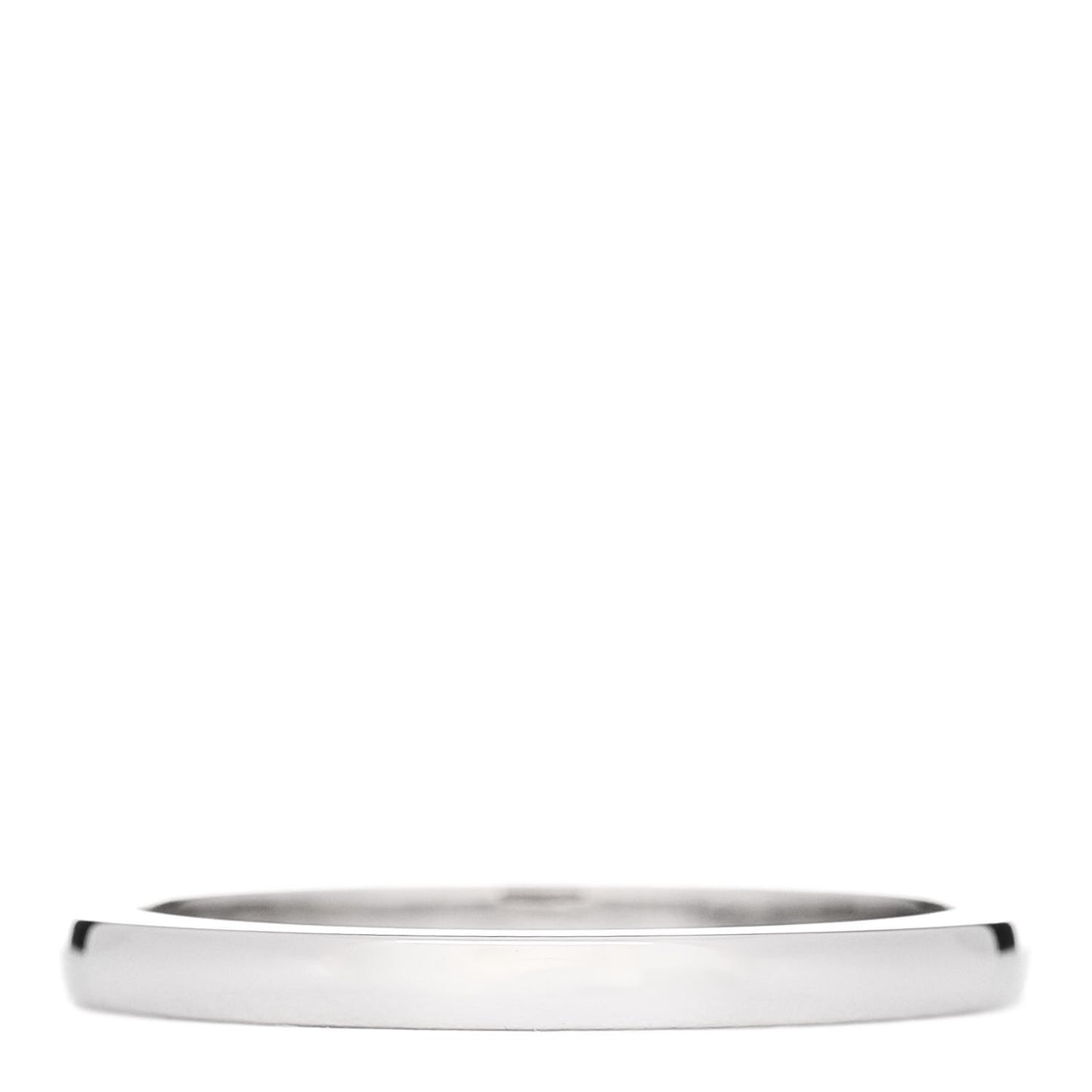 Platinum 2mm Ballerine Wedding Band Ring 57 8