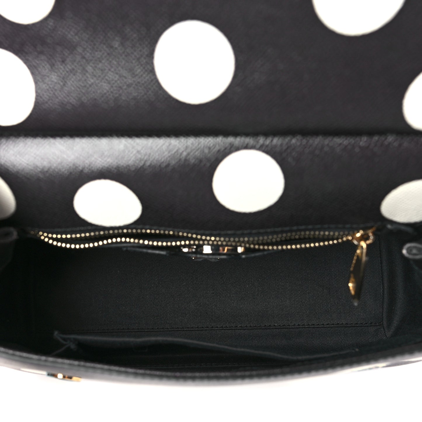 Dauphine Embellished Dot Medium Miss Sicily Satchel Black