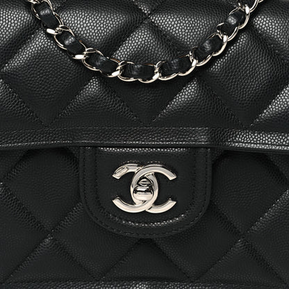 Chanel Caviar Quilted Mini Sweet Classic Flap Black 8 of 10