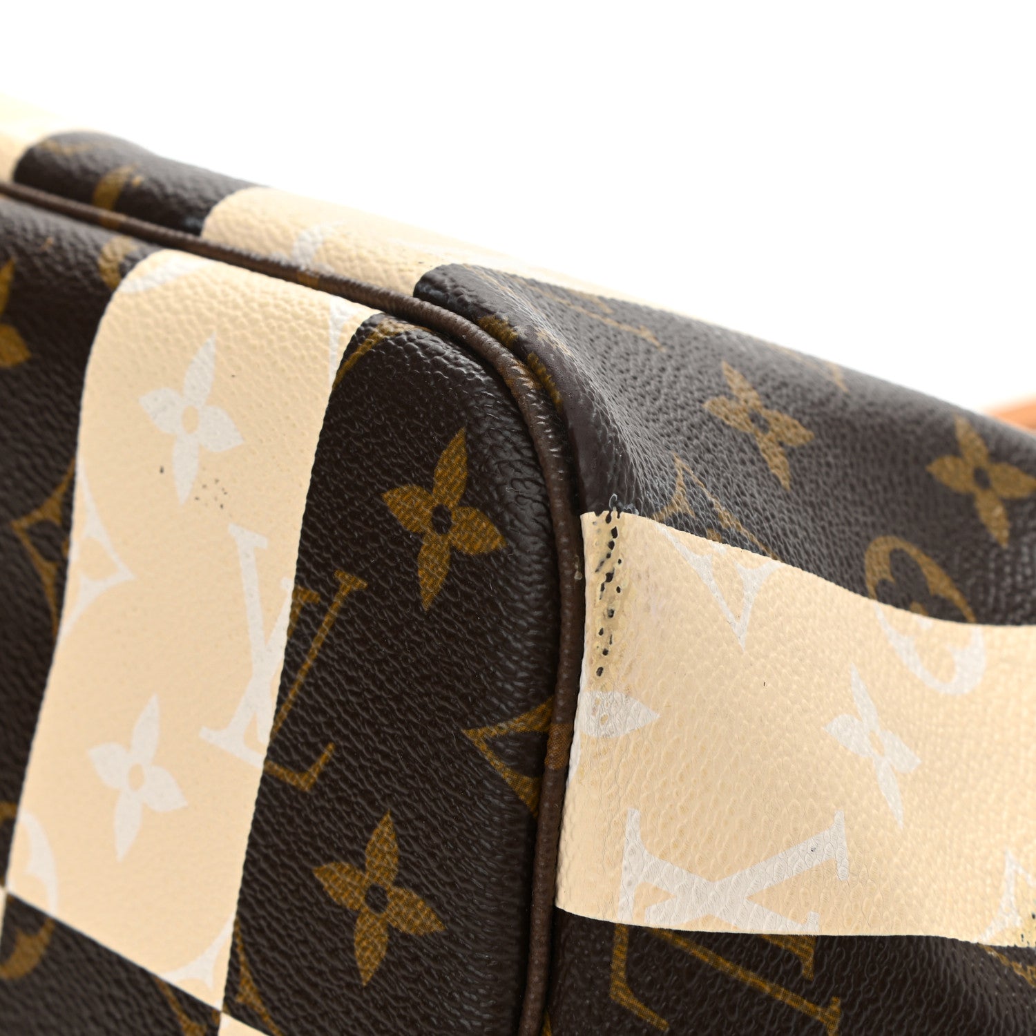 Louis Vuitton Monogram Rayures Neverfull MM 9 of 19