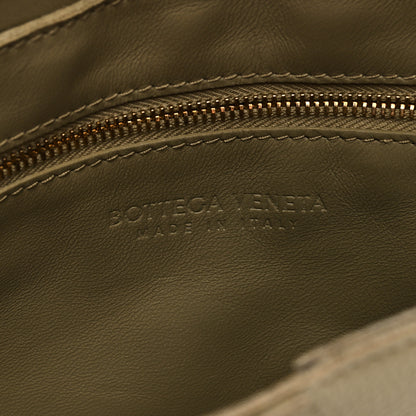 Bottega Veneta Grained Calfskin Maxi Intrecciato Cassette Crossbody Bag Taupe 6 of 8
