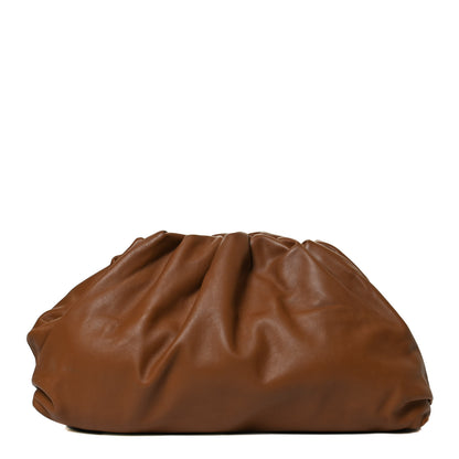 Bottega Veneta Smooth Butter Calf The Pouch Oversized Clutch Cammello 1 of 11