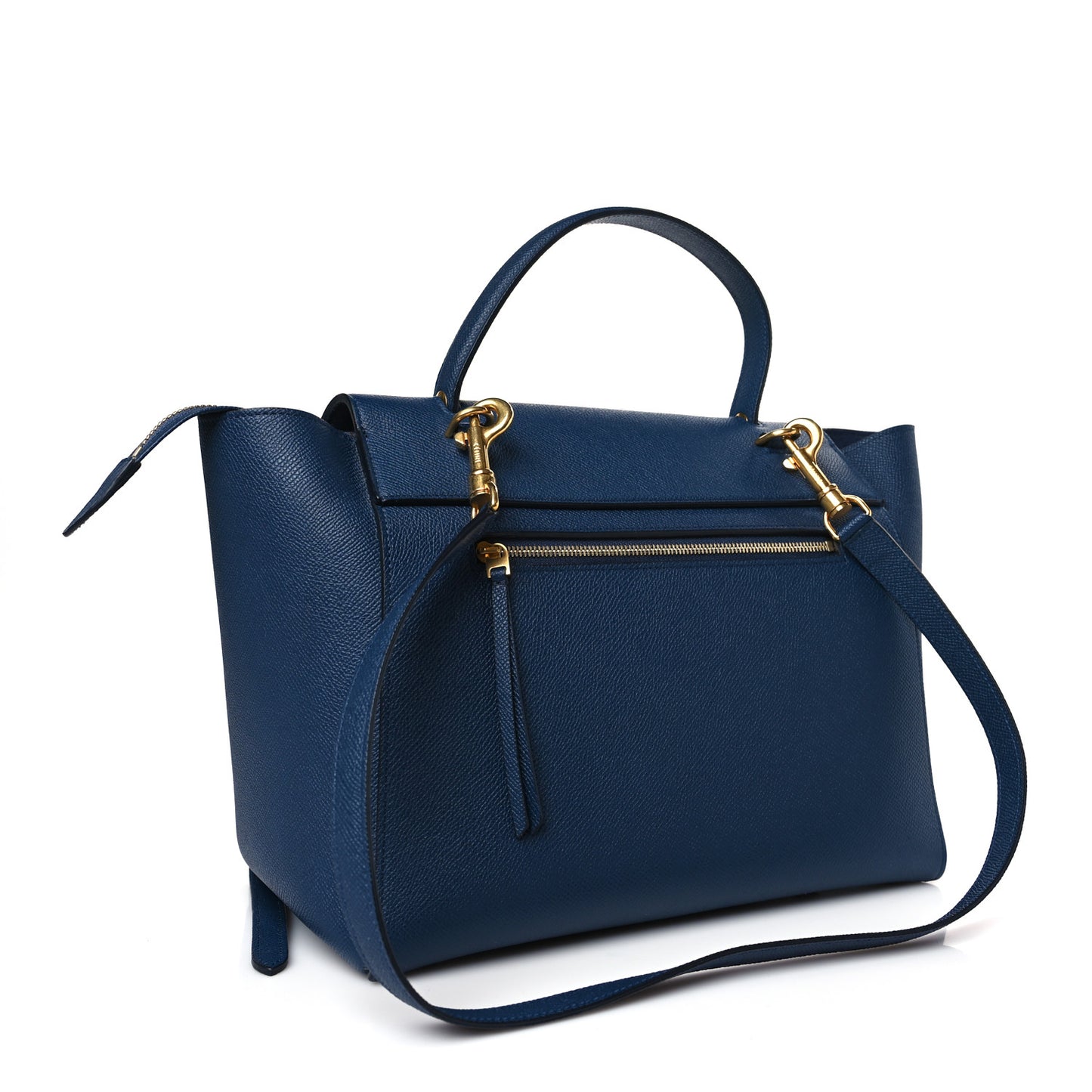 Grained Calfskin Mini Belt Bag Lazuli